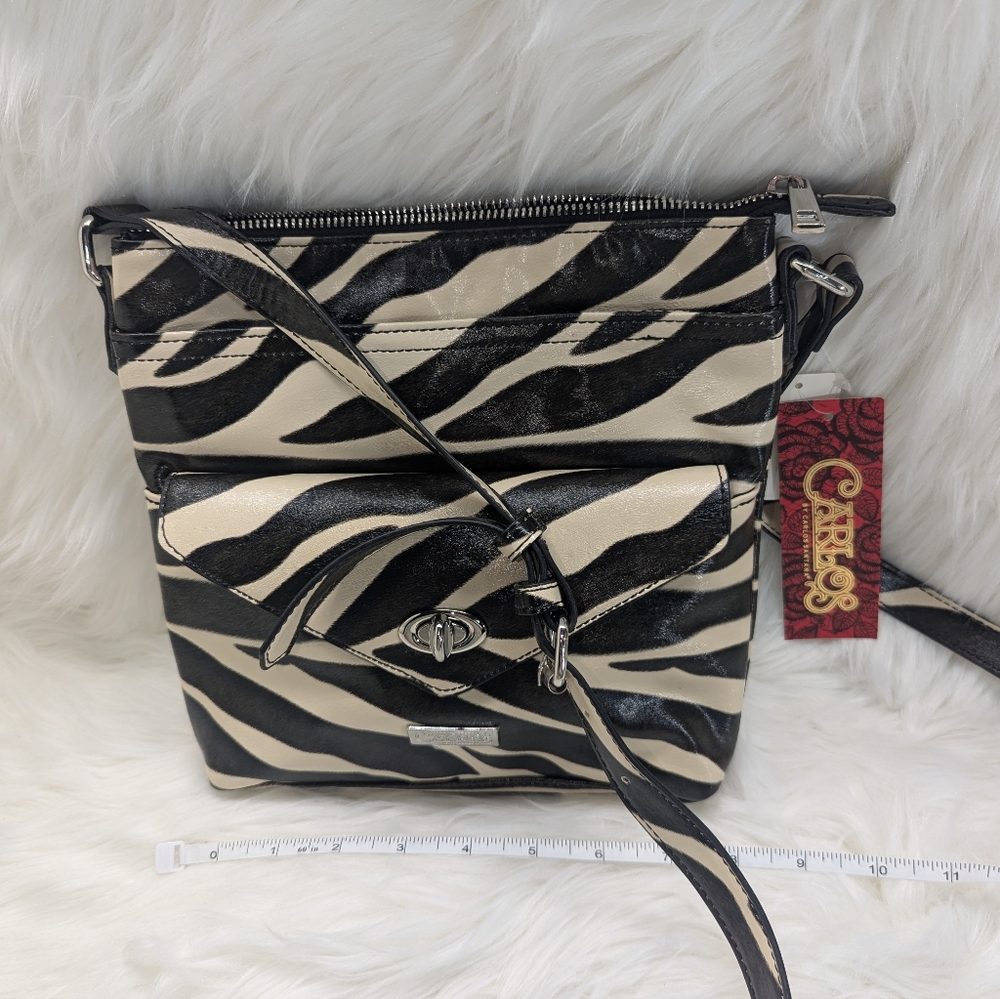 Carlos Zebra purse